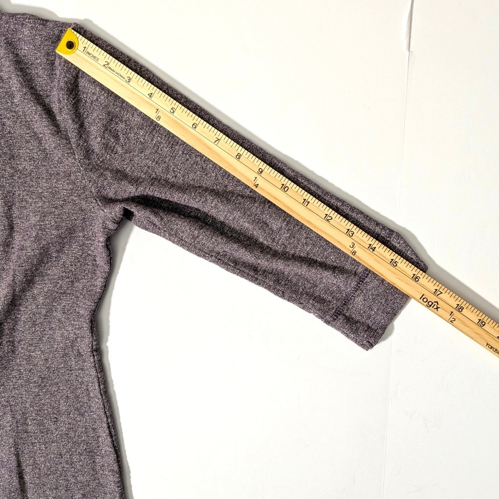 UGG Heidi Lounge Romper Nightshade Heather Purple Snap Up 100% Cotton Pajamas M - Picture 11 of 12